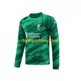 Koszulka Liverpool Bramkarska Domowe Koszulki Piłkarskie 2023-2024 Długi Rękaw